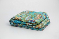 Indien Kantha Patchwork Couette Vintage Style Reine Taille Coton Kantha Couette Doux Réversible Couverture D'hiver pour Une Utilisation D'hôtel
