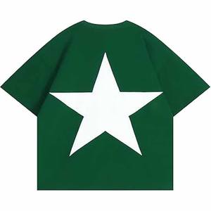 เสื้อยืดผู้ชายทรงปกติ ผ้าฝ้ายออร์แกนิค 100% เฟรนช์เทอร์รี่ เนื้อผ้าบางเบา ทรงโอเวอร์ไซส์ สวมใส่สบาย ระบายอากาศได้ดี แห้งเร็ว แขนสั้น น้ำหนัก 200 กรัม - Product Image 2