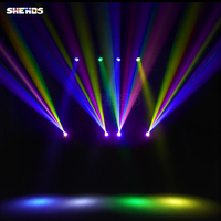 SHEHDS Mini Bulb 230W 7R Beam Moving Head Light DMX512 Luz de escenario para fiestas, conciertos, bodas, clubes