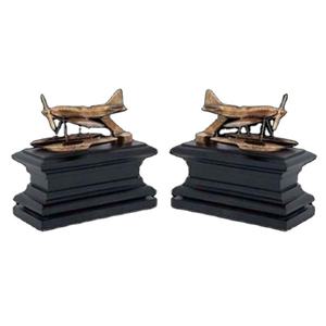 Porte-livres en métal doré vintage au design luxueux avec fonction réglable, parfait pour une décoration de table élégante, organisation élégante des livres - Product Image 1