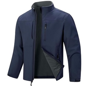 Veste softshell d'hiver pour homme, imperméable, légère, pour la marche, le camping, la course à pied et l'usage quotidien - Product Image 4