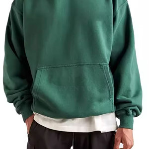 Sweat à capuche coupe ample pour homme, style streetwear moderne, coupe boxy, prix raisonnable - Product Image 6