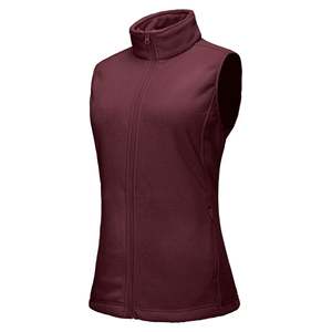 Chaleco Deportivo para Mujer con Cuello Alto, Cierre Completo, Resistente al Viento, Chaqueta Deportiva de Alto Rendimiento - Product Image 1
