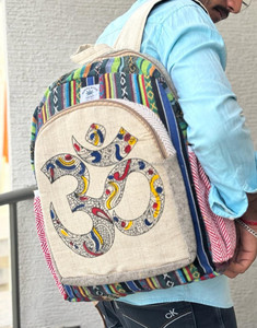 New Design Eco-Friendly Hemp Backpacks Outdoor Wholesale Custom Hiking <b>Large</b> Capacity Casual Travel <b>Rucksack</b> Laptop Backpack - Product Image 2