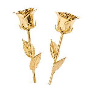 Coffret Cadeau Double Rose Véritable Plaqué Argent Fait Main, Fleurs Éternelles pour Anniversaire, Mariage et Saint-Valentin - Vente en Gros - Product Image 3