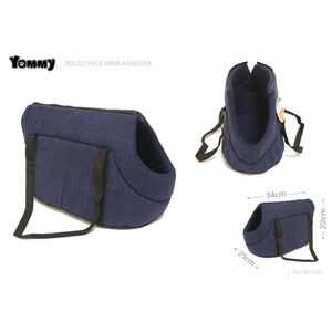 Bolsa de transporte para mascotas Yommy 42x28x25cm, suave, para mascotas pequeñas - Product Image 4