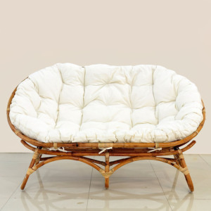 Fauteuil Papasan pour se détendre et se reposer, fauteuils Mamasan en rotin, excellente qualité, faits à la main, doubles Papasans. - Product Image 2