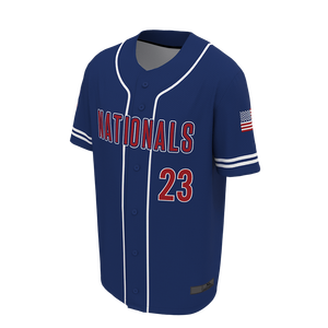 Maillot de baseball personnalisé haut de gamme à séchage rapide, manches courtes, boutonné, respirant, uniforme d'équipe, chemise de sport par sublimation, OEM - Product Image 3