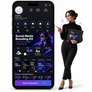 ซอฟต์แวร์ออกแบบแอปมือถือ UI UX ชุดเครื่องมือสร้างแบรนด์ สำหรับแอปพลิเคชันข้ามแพลตฟอร์มสำหรับสตาร์ทอัพ รองรับ MAC Windows Linux - Product Image 1