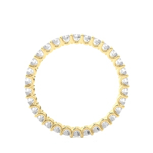 Anillo de Diamantes de Oro Sólido de 18K con Corte Redondo de 1.04 Quilates, Creado en Laboratorio, Joyería Fina de Diamantes, Alta Demanda para Compradores Mayoristas - Product Image 6