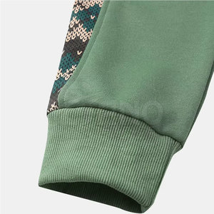 Sweat à capuche chaud pour homme en molleton 100% coton, tissu épais et confortable pour l'hiver - Product Image 4