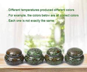 Superior Aluminum <b>Keepsake</b> <b>Memorial</b> Cremation Urn Ash Holder Crafted With Stylish Decorative Texture And Secure Closure - Product Image 5