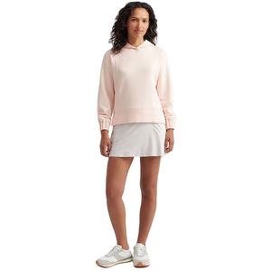 Sudadera con capucha rosa claro para mujer, de algodón suave jersey de lana, sudadera informal holgada de manga larga para Otoño e Invierno - Product Image 4