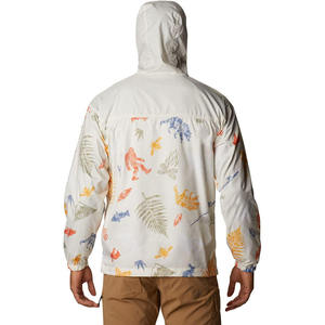 Veste à capuche pour homme en polyester 100%, imperméable, coupe-vent, à séchage rapide, avec impression numérique, écologique, pour la course à pied en hiver - Product Image 3