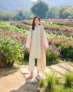 Robes Salwar Kameez décontractées d'été de qualité supérieure pour femmes pakistanaises et indiennes, en viscose, soie, coton, lin, polyester, ODM MDL 1021 - Product Image 6