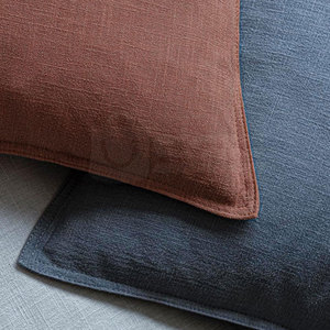 Funda de Almohada Cuadrada Moderna, Ecológica y Personalizable, con Costuras, de Tela de Poliéster y Algodón, para Uso Doméstico y Hotelero - Product Image 5