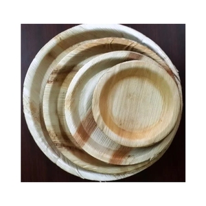 Plato de Hoja de Areca de Alta Calidad, Biodegradable, para Catering de Picnic al Aire Libre y Servicio Conveniente de Comida Caliente para Cafeterías Ecológicas - Product Image 4