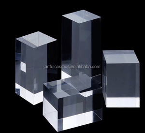 2025 Precio de fábrica Bloque de exhibición de acrílico versátil moderno para fotos de presentación con estilo Piezas decorativas personalizables para - Product Image 6