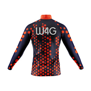 Plus Size Custom Top Quality Stitched Seamless Windproof Breathable Moisture Wicking Quick Dry Long Sleeve Unisex <b>Cycling</b> Jersey - Product Image 2