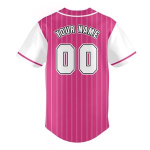 เสื้อเบสบอลสไตล์คัสตอม ดีไซน์เรียบง่าย สำหรับการพิมพ์โลโก้ทีมและการปรับแต่งส่วนตัว เสื้อเบสบอลสุดเทรนดี้ - Product Image 3