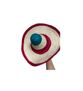 Nuevo estilo Sombrero de paja de verano Elegante ala ancha Logotipo bordado Uso para fiestas en la playa al aire libre Bodas Esquí Plegable de moda - Product Image 2