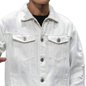 New Design Custom Clothing Fashion Breathable Denim <b>Jacket</b> For <b>Men</b> Stylish Coats Jean <b>Running</b> <b>Jacket</b> - Product Image 4