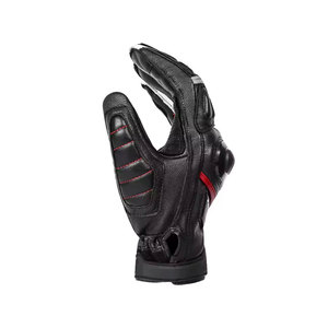 Gants de moto ECONEX SPORTS en cuir, antidérapants, sur mesure, protection complète des doigts, écologiques, thermiques, longueur poignet. - Product Image 6