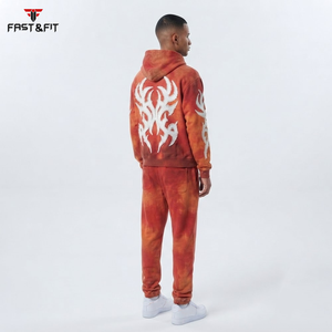 Winter <b>Plus</b> <b>Size</b> <b>Jogger</b> <b>Set</b> Quick Dry Breathable Running Gym Distressed Embroidery Letter Design Sport Track Suit - Product Image 3