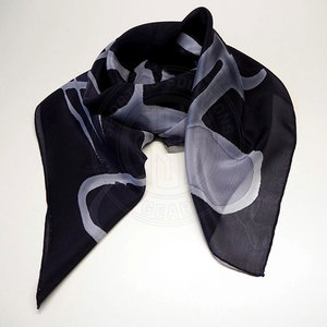 Silk Scarf Decorative Fashion Piece For Hair Accessories Neck Styling And Gift Choice Silk Scarf - Product Image 2