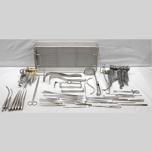 ชุดเครื่องมือผ่าตัดทั่วไป V. Mueller & Aesculap จำนวน 106 ชิ้น พร้อมตะกร้า - Product Image 1