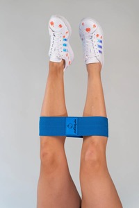 Ensemble de bandes de résistance en tissu écologique avec logo personnalisé pour les fessiers, antidérapantes, pour l'entraînement des fessiers et des glutes, sport et yoga - Product Image 5