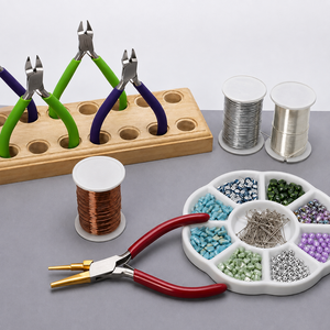 Alicates para Dar Forma a Alambre, con Mordazas de Latón, Herramienta para Perforar Joyas y Dar Forma a Alambre, ZetomedPro - Product Image 4