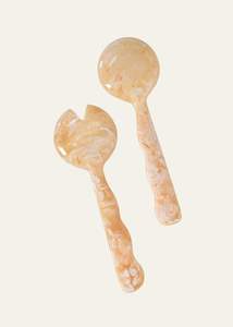 Servidor de ensalada de resina de diseño premium, cuchara para servir ensalada de epoxi, para uso en la cocina, en el hogar y hoteles, a bajo precio. - Product Image 4