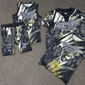 ออกแบบเสื้อบาสเก็ตบอลแบบกำหนดเองด้วยกราฟิกหลากสีแบบ 3 มิติ - Product Image 1