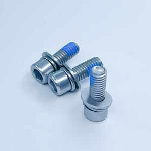 Vis métriques en acier zingué de 55 mm avec tête hexagonale et qualité personnalisée - Product Image 2