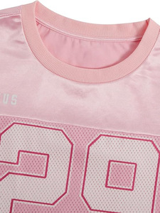 Camisetas de Jersey para Hombre, Estampadas, Holgadas, Estilo Y2K, Cuello Redondo, Manga Corta, Crop Top - Product Image 4