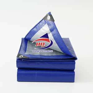 Bâche en PE Premium Imperméable Bleue/Argent Haute Durabilité Grande Capacité TRÈS RÉSISTANTE Couleurs et Tailles Personnalisées - Product Image 3