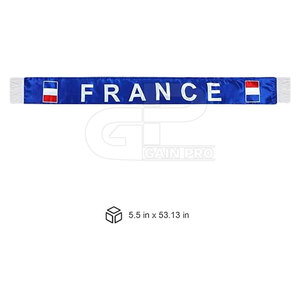 Écharpe de football ultime en tissu tricoté doux et chaud, vêtement premium pour les supporters, idéale pour les matchs en stade et le confort hivernal - Product Image 2