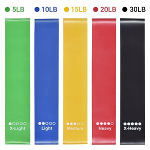 Fasce di Resistenza Elastici Durevoli ad Alta Elasticità, Accessori Portatili per Allenamento Fitness, Borse Portatili, Attrezzi per Esercizi Fitness in TPE, Lattice e Tessuto Espanso - Product Image 3