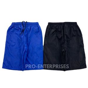 กางเกงขาสั้นวินด์เบรกเกอร์ปักลายสำหรับผู้ชาย โพลีเอสเตอร์ 100% เอวยางยืด ผ้าทอเนื้อแน่น ระบายอากาศได้ดี - Product Image 6