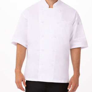 Veste de chef de haute qualité, nouvelle collection, uniforme de chef d'été, chemise de cuisinier, costumes de cuisine, chemise de chef pour restaurant, service alimentaire, hôtel - Product Image 1