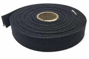 Black Carbon Fiber <b>Webbing</b> Tape 100% Carbon Fiber Woven Strap Ribbon for Bag Shoes and Industrial Use - Product Image 2
