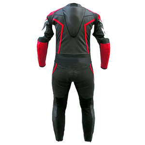 Combinaison de moto en cuir professionnelle de haute qualité, confortable, avec logo personnalisé - Product Image 2