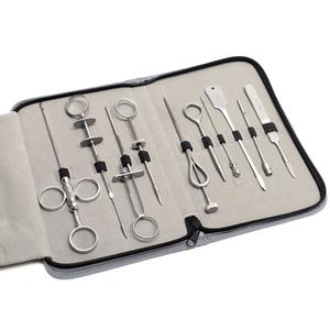 Ensemble d'aiguilles à canule vétérinaires, 10 pièces, acier inoxydable, instruments manuels, utilisation en élevage équin, produits pour animaux - Product Image 1