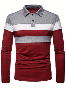 Gran oferta, Camiseta 100% de algodón para hombre, camiseta con logotipo personalizado, precio al por mayor, polos de manga corta para hombre, polos para hombre - Product Image 5