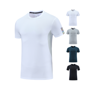 Camisetas Deportivas Casuales para Hombre, de Secado Rápido, Cuello Redondo, Personalizadas, Ajustadas, con Estampado Digital, Manga Corta - Product Image 6