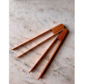 New Look Wooden <b>Serving</b> <b>Tongs</b> Stylish Design Most Selling Restaurant Wood <b>Tongs</b> for Home Usage Cheap Price - Product Image 5