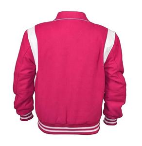 Chaqueta Varsity Personalizada para Hombre, 100% Lana, de Alta Calidad, con Bordado Universitario de Béisbol, Estilo Urbano, con Patrón de Letras - Product Image 2