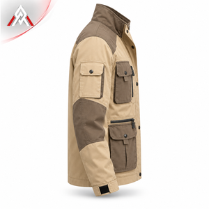 Contemporary <b>Men</b>’s Utility <b>Field</b> <b>Jacket</b> Featuring Practical Storage Soft Interior And Strong Fabric For Everyday Outdoor Wear - Product Image 2