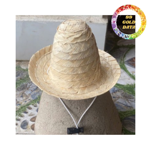 Sombrero Mexicano de Paja Natural Hecho a Mano para Fiestas en la Playa y Festivales - Product Image 5